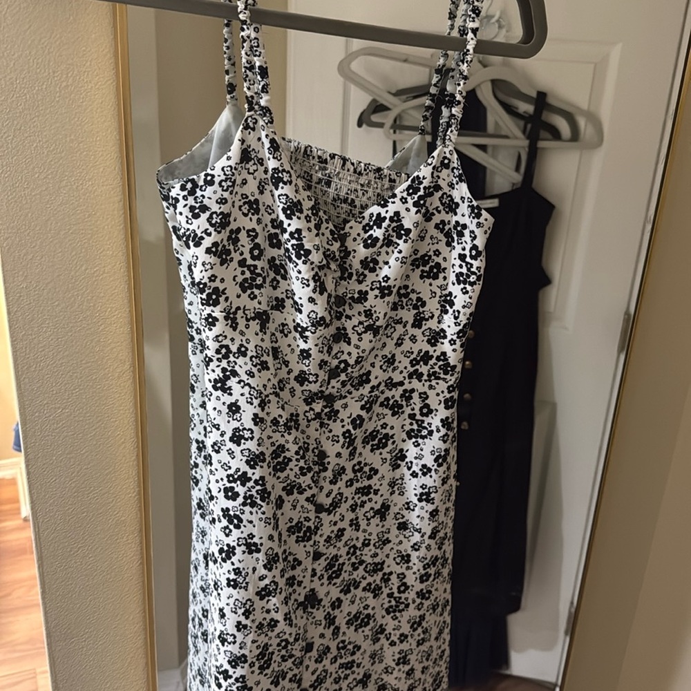 zara button maxi dress
